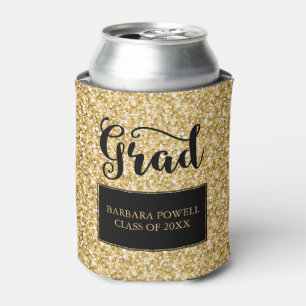 Porta-lata Brilho-Graduação Dourado