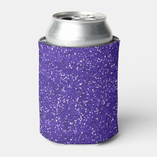 Porta-lata Brilho roxo à moda