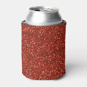 Porta-lata Brilho vermelho à moda