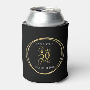 Porta-lata Brindes aos 50 Anos Festa do Ouro Negro de Anivers
