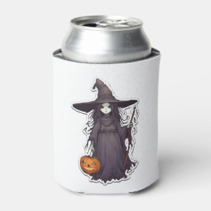 Porta-lata Bruxa de Halloween