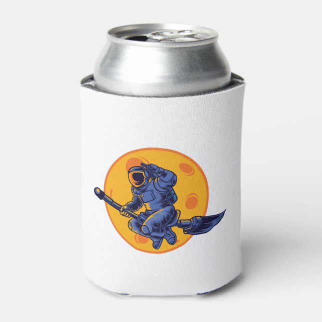 Porta-lata Bruxa Espacial (Can Front)