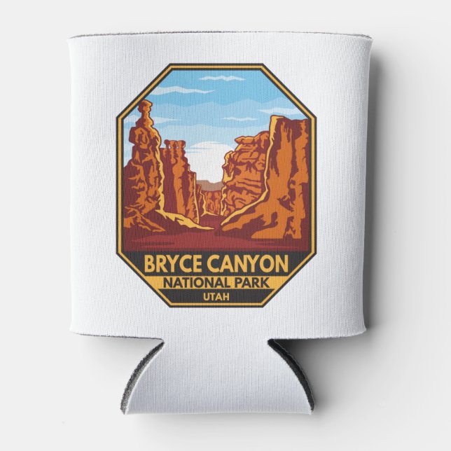 Porta-lata Bryce Canyon National Park Emblem (Frente)