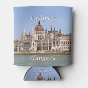 Porta-lata Budapest, Hungria, construção do parlamento