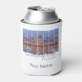 Porta-lata Budapest Parlamento Hungria Vintage Panorama