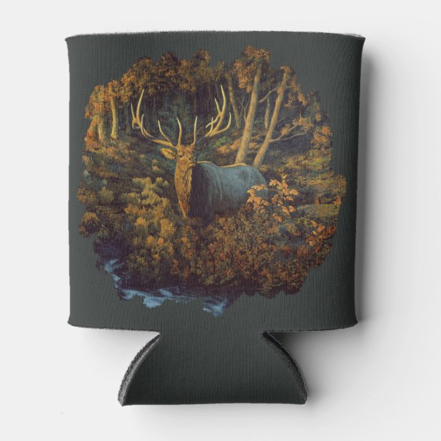 Porta-lata Bull Elk Autumn Yellow (Frente)