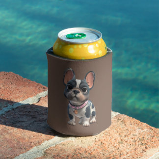 Porta-lata Bulldog Francês