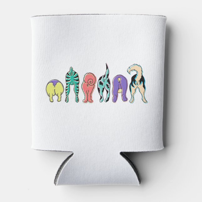 Porta-lata Bumbuns Coloridos (Frente)