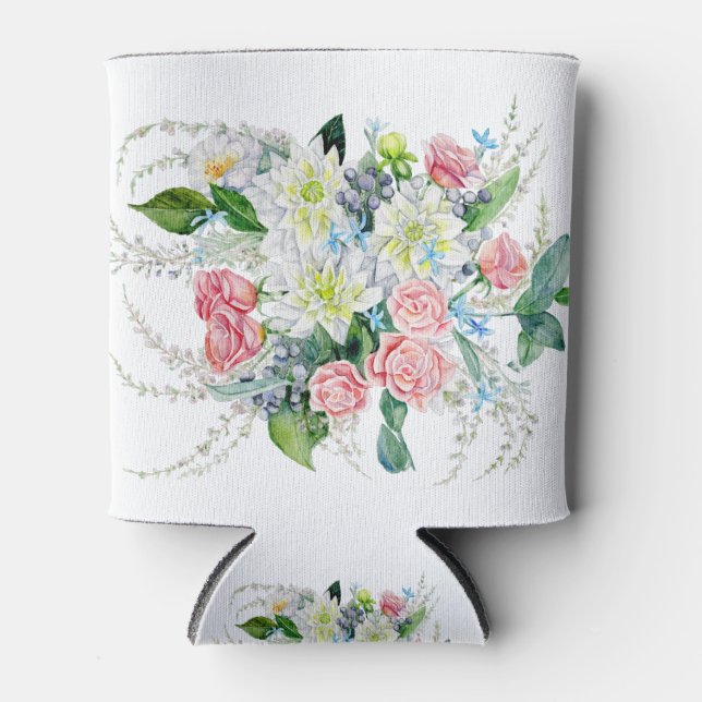 Porta-lata Buquê Floral (Frente)