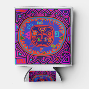 Porta-lata Bússola Mola Indígena Kuna