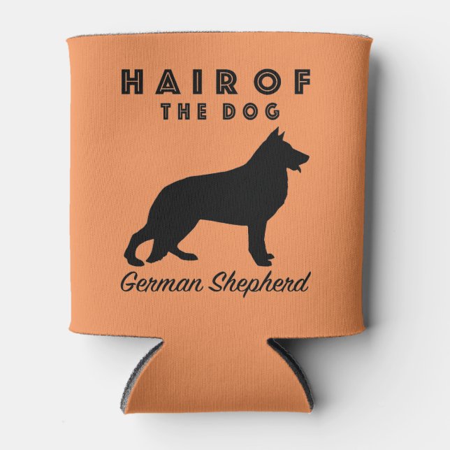 Porta-lata Cabelo do Cachorro - German shepherd (Frente)
