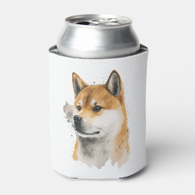 Porta-lata Cachorro Akita Feliz  (Can Front)