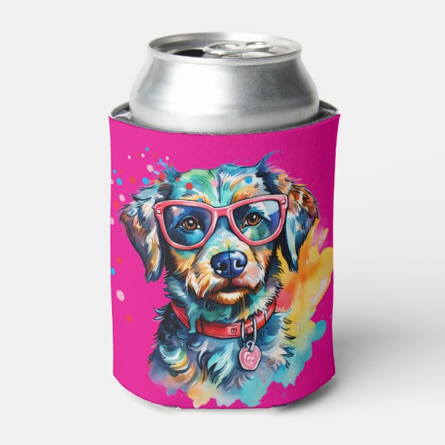 Porta-lata Cachorro com Óculos (Can Front)