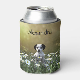 Porta-lata Cachorro Dalmaciano em Daisies