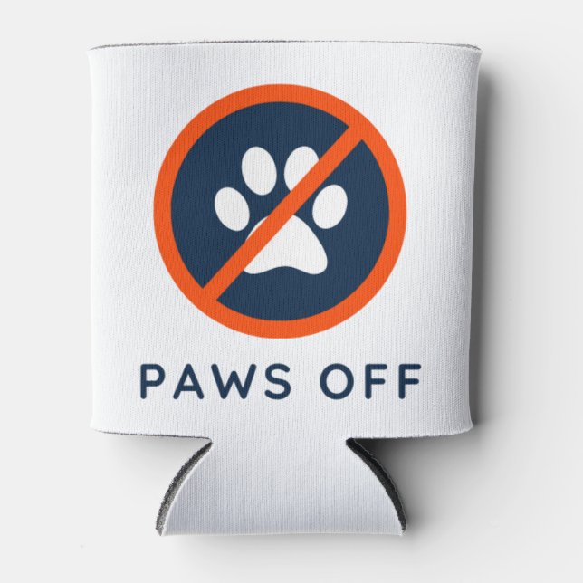 Porta-lata Cachorro Desaparecido - As patas fora da geladeira (Frente)