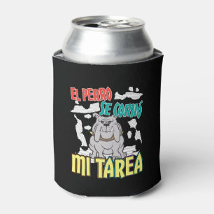 Porta-lata Cachorro Espanhol Comeu Minha Lição de Casa - Perr