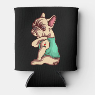 Porta-lata Cachorro Legal Buldogue Francês Eu Amo A Mãe Tat