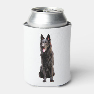 Porta-lata Cachorro Preto german shepherd