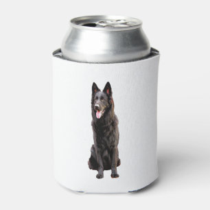 Porta-lata Cachorro Preto german shepherd