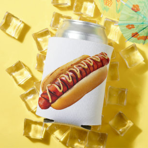 Porta-lata Cachorro-quente do SlipperyJoe's com vibe de churr