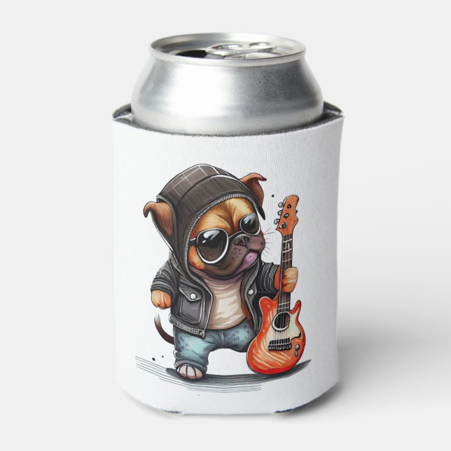 Porta-lata Cachorro Roll Rock Puppy (Três) (Can Front)