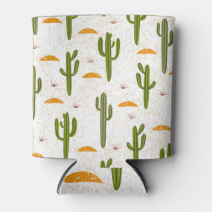Porta-lata Cactus Sand: Estilo Mexicano Sem Olhos.