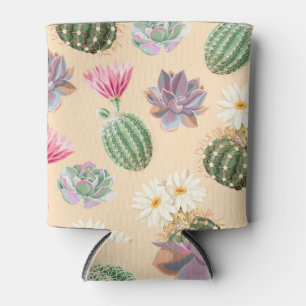 Porta-lata Cactus Suculente: Padrão de Alto Detalhe
