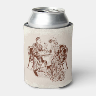 Porta-lata café e amor