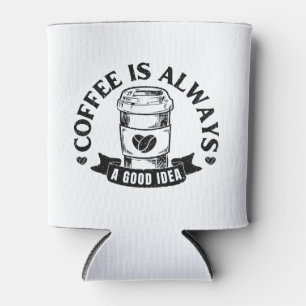 Porta-lata Café é sempre uma boa ideia