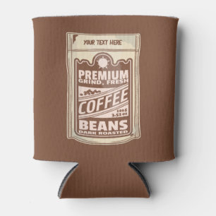 Porta-lata Café Premium comida café Barista