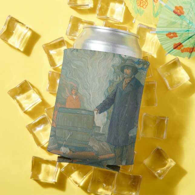 Porta-lata Caldeira Branca de Moonshiners Florestais (Verão in situ)