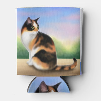 Porta-lata Calico Cat Amigável pode resfriar