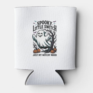Porta-lata Camisa de Bruxa de Halloween Design de Humor de Fa