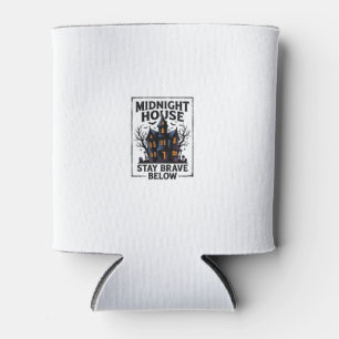 Porta-lata Camisa de Casa Assombrada Design de Noite Assustad