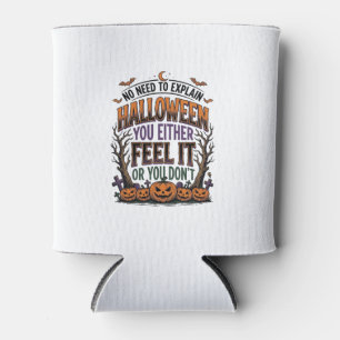 Porta-lata Camisa de Citação de Halloween Abóbora Batata Anti