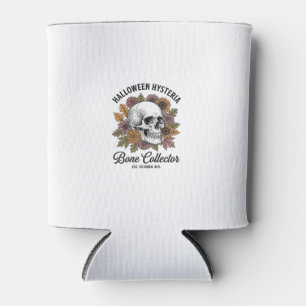Porta-lata Camisa de Colecionador de Crânio de Halloween Vint