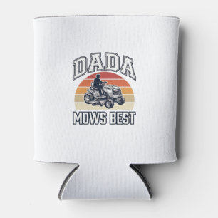 Porta-lata Camisa de Cortador de Grama Vintage Dada Mows Best