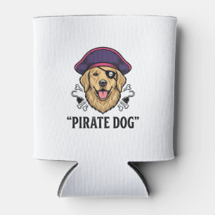 Porta-lata Camisa de desenho de gravura vintage de cachorro p