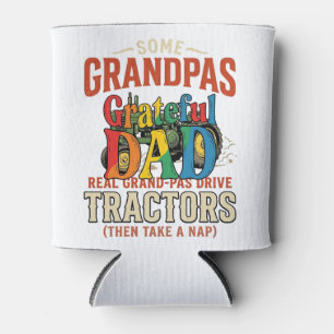 Porta-lata Camisa de dormir de fazenda vintage de trator de v