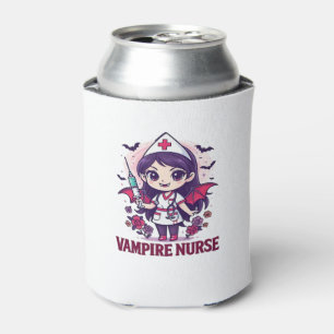 Porta-lata Camisa de Enfermeira Vampira � Trabalho Médico de