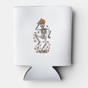Porta-lata Camisa de Esqueleto de Abóbora Arte de Ossos Dança