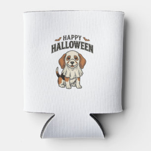 Porta-lata Camisa de Gravura Vintage do Cão Fantasma do Dia d