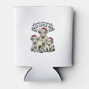 Porta-lata Camisa de Vaca de Natal Arte de Rebanho de Férias