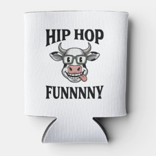 Porta-lata Camisa engraçada de hip hop cowboy com design de g