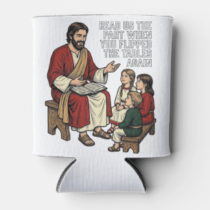 Porta-lata Camisa engraçada de professor religioso vintage co