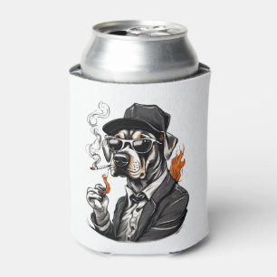 Porta-lata Camisa-T Essencial Para Fumar Cão