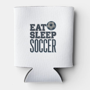 Porta-lata Camisa Vintage Eat Sleep Soccer Design (2)_1