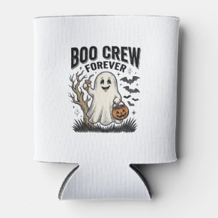 Porta-lata Camiseta Boo Crew Forever Vintage Ghost Halloween 