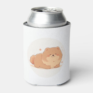 Porta-lata Camiseta Clássica Chow Adorável (10)