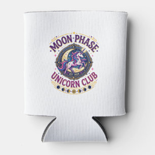 Porta-lata Camiseta Comercial do Unicorn Moon Phase Unicorn C